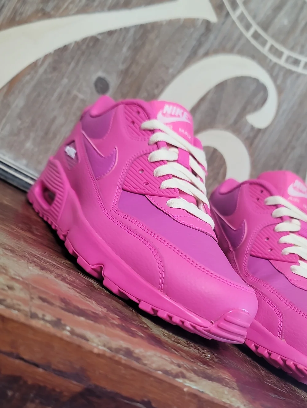 🔥 Nike Air Max 90 'Laser Fuchsia' Wmns 6.5 (Good/like New) Fast Shipping